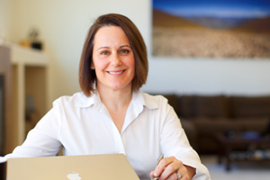 Beth (Schmidt) Choat, Williams Class of 1986, author of the young-adult novel Soccerland.