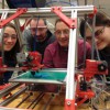 3D printer working