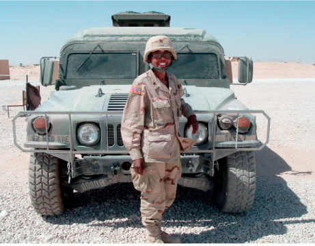 Kathy Sharpe Jones, Williams Class of 1979, served as the psychologist member of a Combat Stress Team on a forward-operating base near Najaf, Iraq, in 2005.