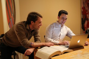 Buck Marshall ’09 and Alex Mallory ’07