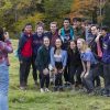 A photo of a group of students posing for a photo.
