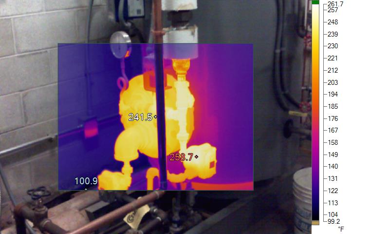 Thermal Image of Sage Hall Water Heater