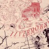 A photo of Ilvermorny on a map