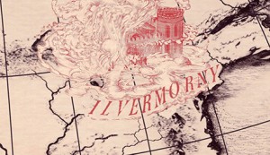 Small Horizontal Ilvermorny Map