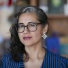 Photo of the poet Vickie Vértiz