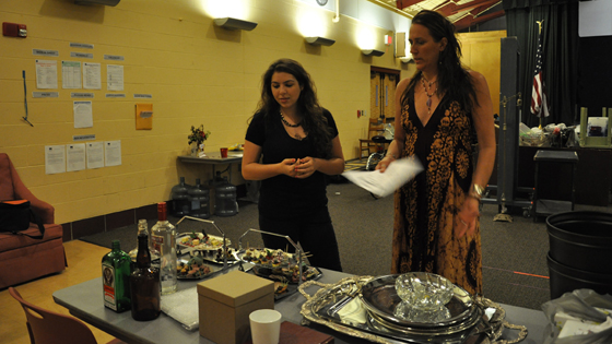 Williamstown Theatre Festival prop table
