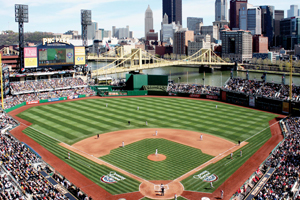 PNC Park, home of the Pittsburgh Pirates