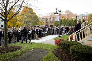 Davis Center dedication