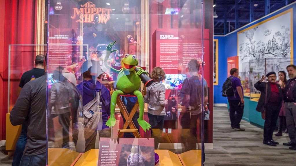 The Center for Puppetry Arts in Atlanta, Georgia, features Kermit the Frog