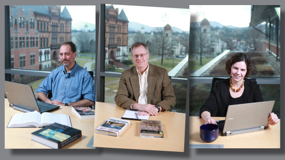 Williams economics professors Jon Bakija, David Zimmerman and Tara Watson